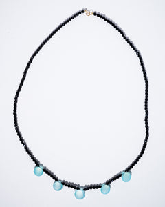 Chalcedony Spinell Necklace