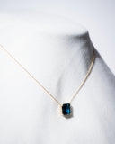 Blue Topaz Necklace