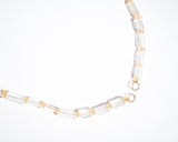 Citrine Bugle Necklace