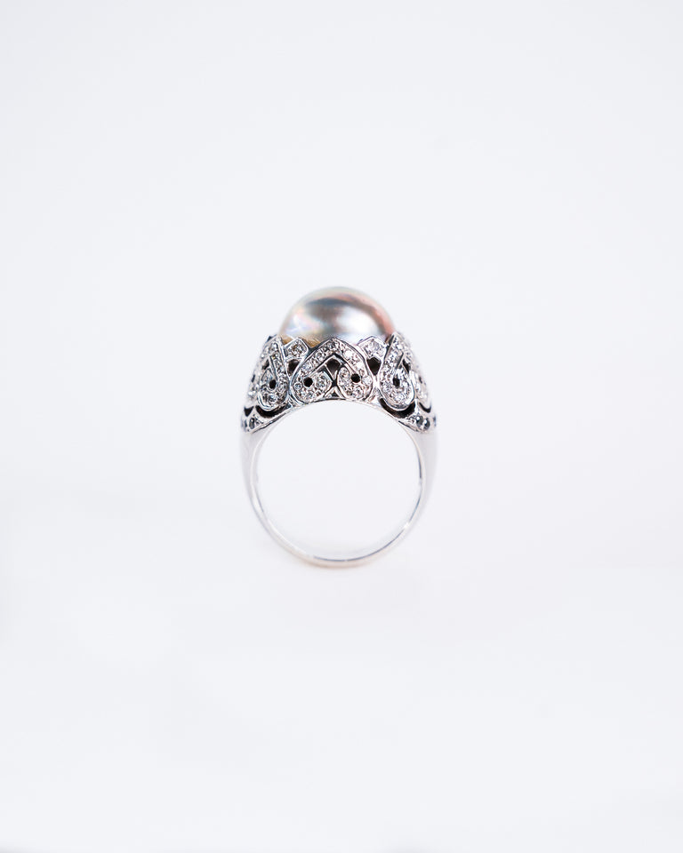 Black Pearl Ring